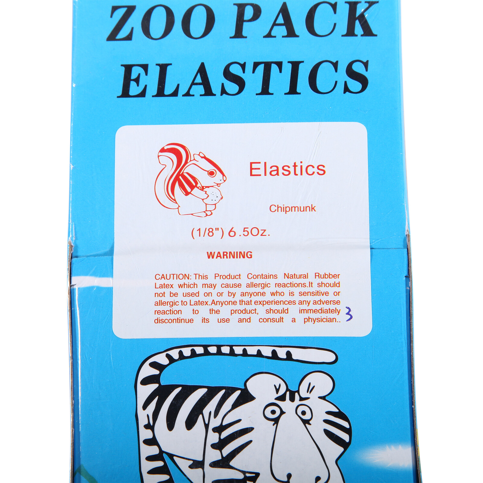 Sale Elastics Latex Braces Orthodontic Rubber Bands 6.5 oz 1/8″ Chipmunk