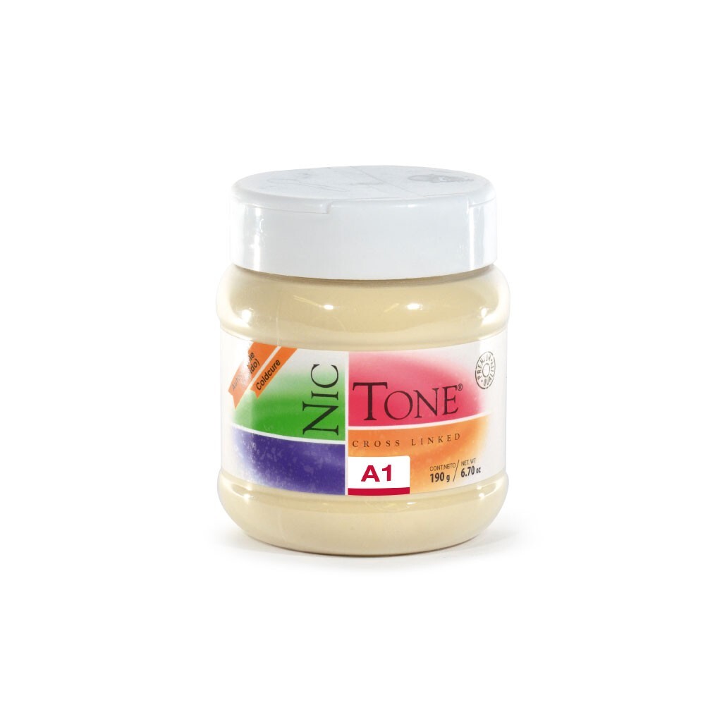 NIC TONE Autocurable Coldcure Acrylic Resin 190gm Powder A1 by MDC Dental