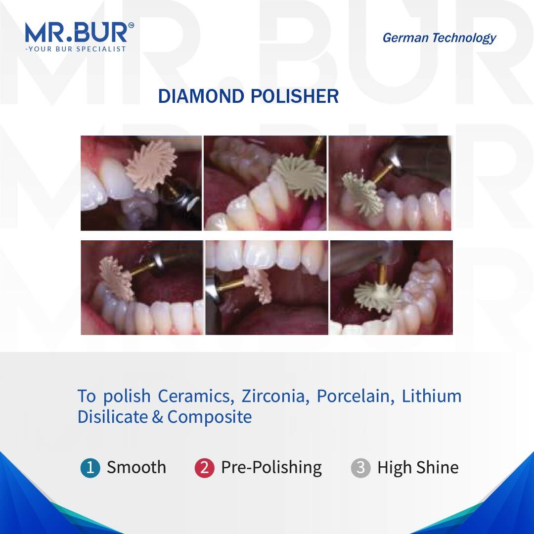 Diamond Polisher (Anterior/Posterior) RA Composite Polishing Diamond System