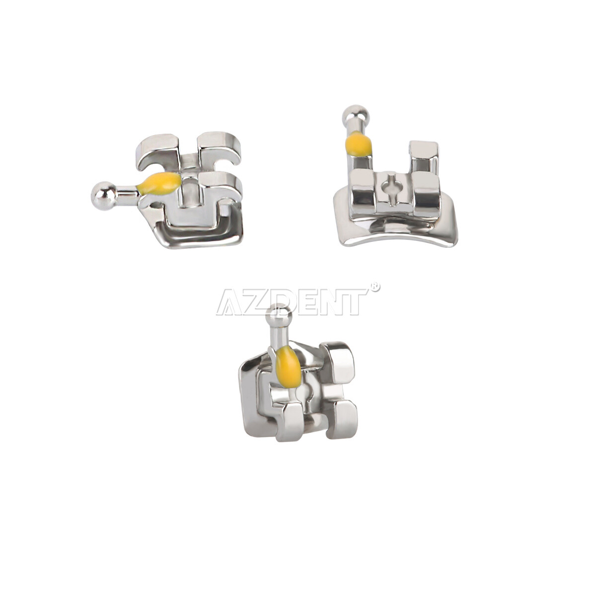 AZDENT Dental Orthodontic Arch Wires/Brackets Braces Mini Roth/MBT 022 Hooks 345