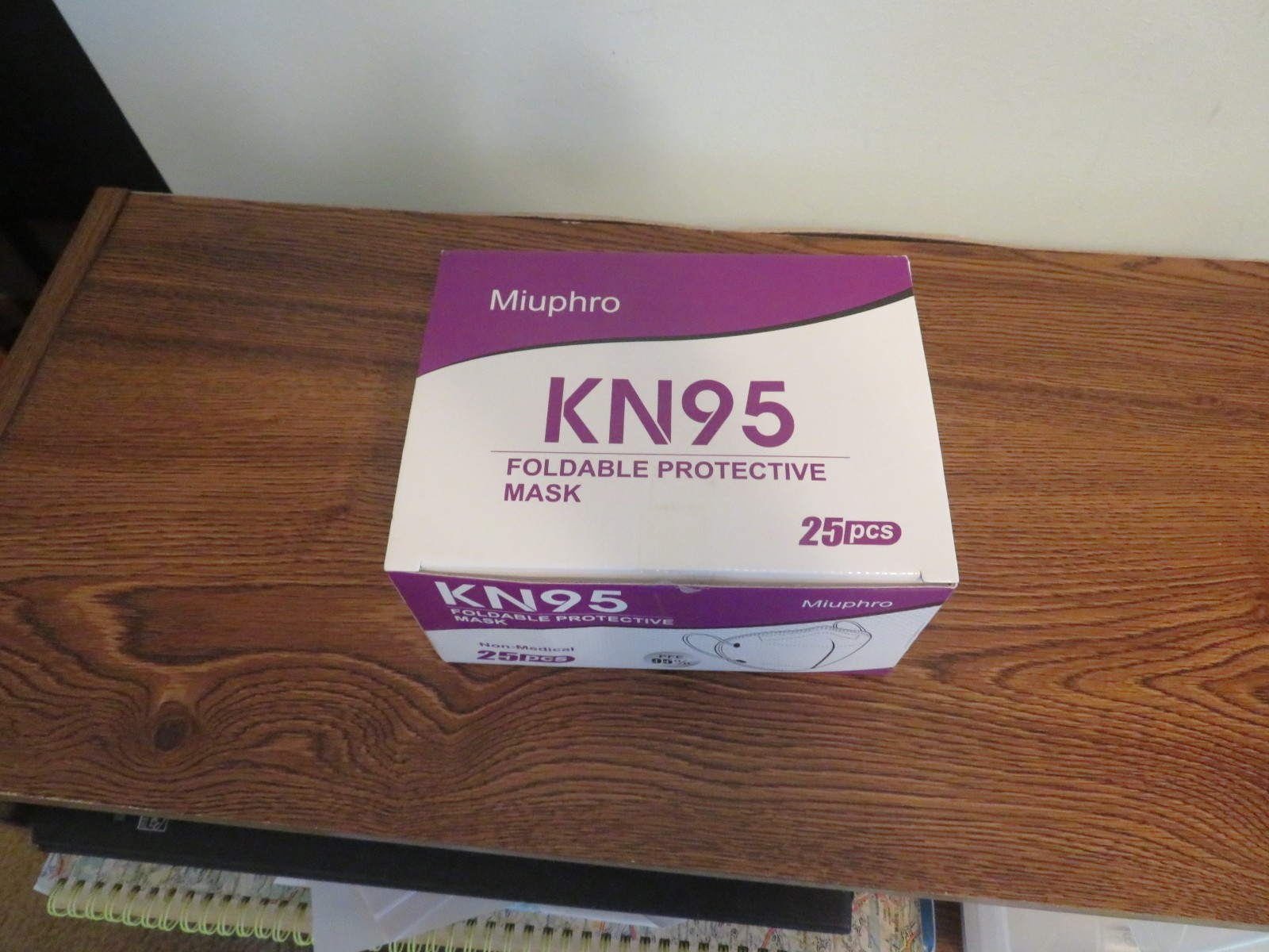 Miuphro KN 95 Masks Lime Green NEW Box of 18