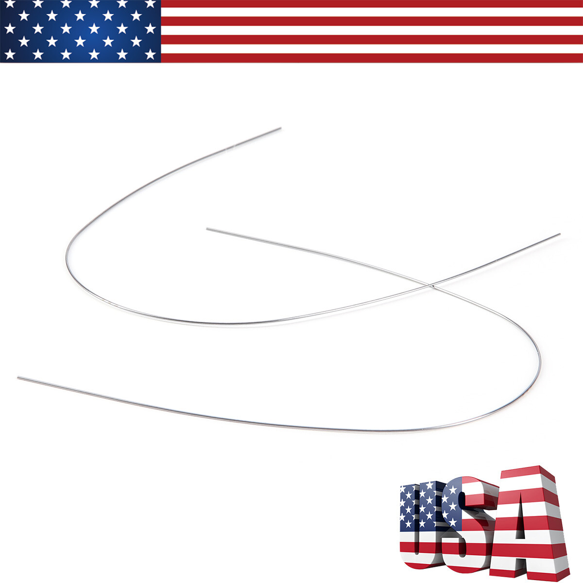 AZDENT Dental Orthodontic Super Elastic Niti Round Arch Wires Ovoid 10pcs/pack