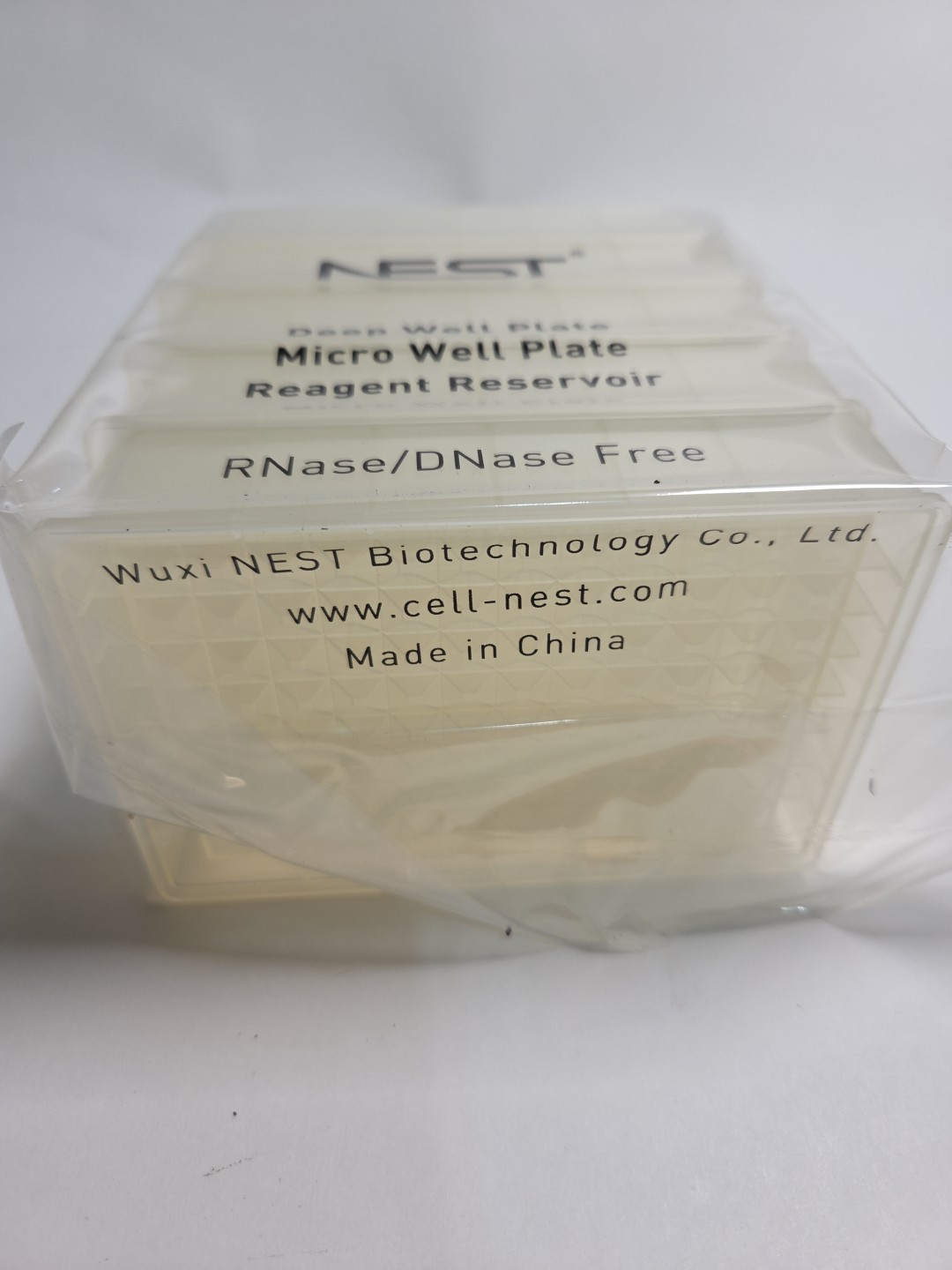 10 Pack NEST Biotechnology Deep Well Plate Reagent Reservoir RNase DNase Free