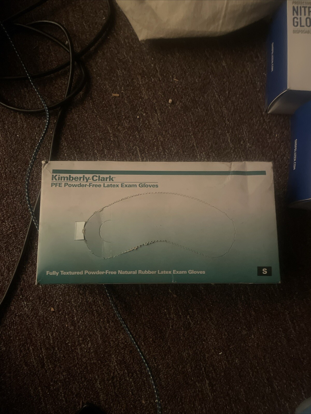 Kimberly Clark Pfe Powder Free Fully Textured Natural Rubber Latex Exam Gl. Smal