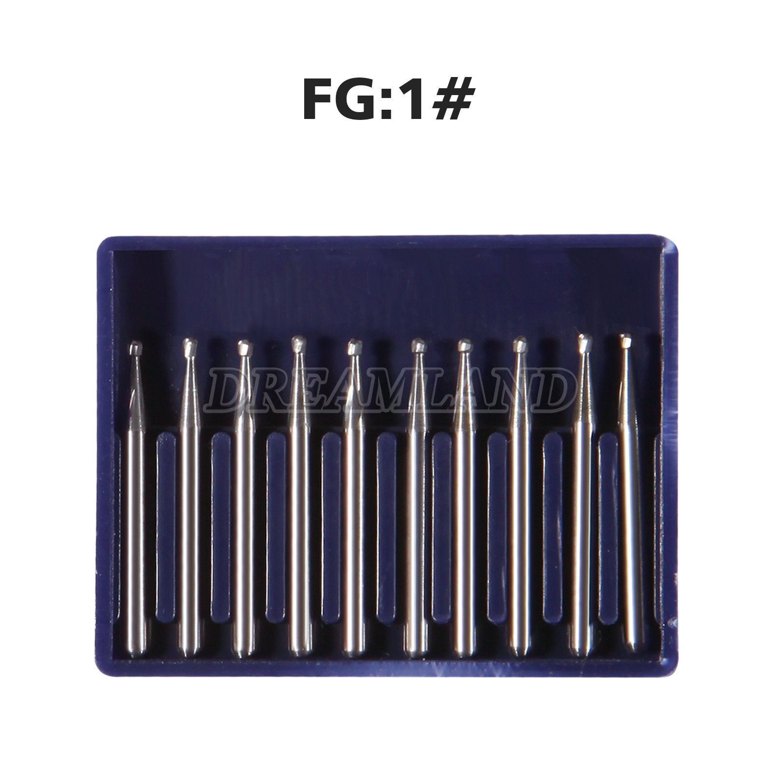 Dental Carbide Bur Friction Grip FG Round 557 330 For High Speed Handpiece