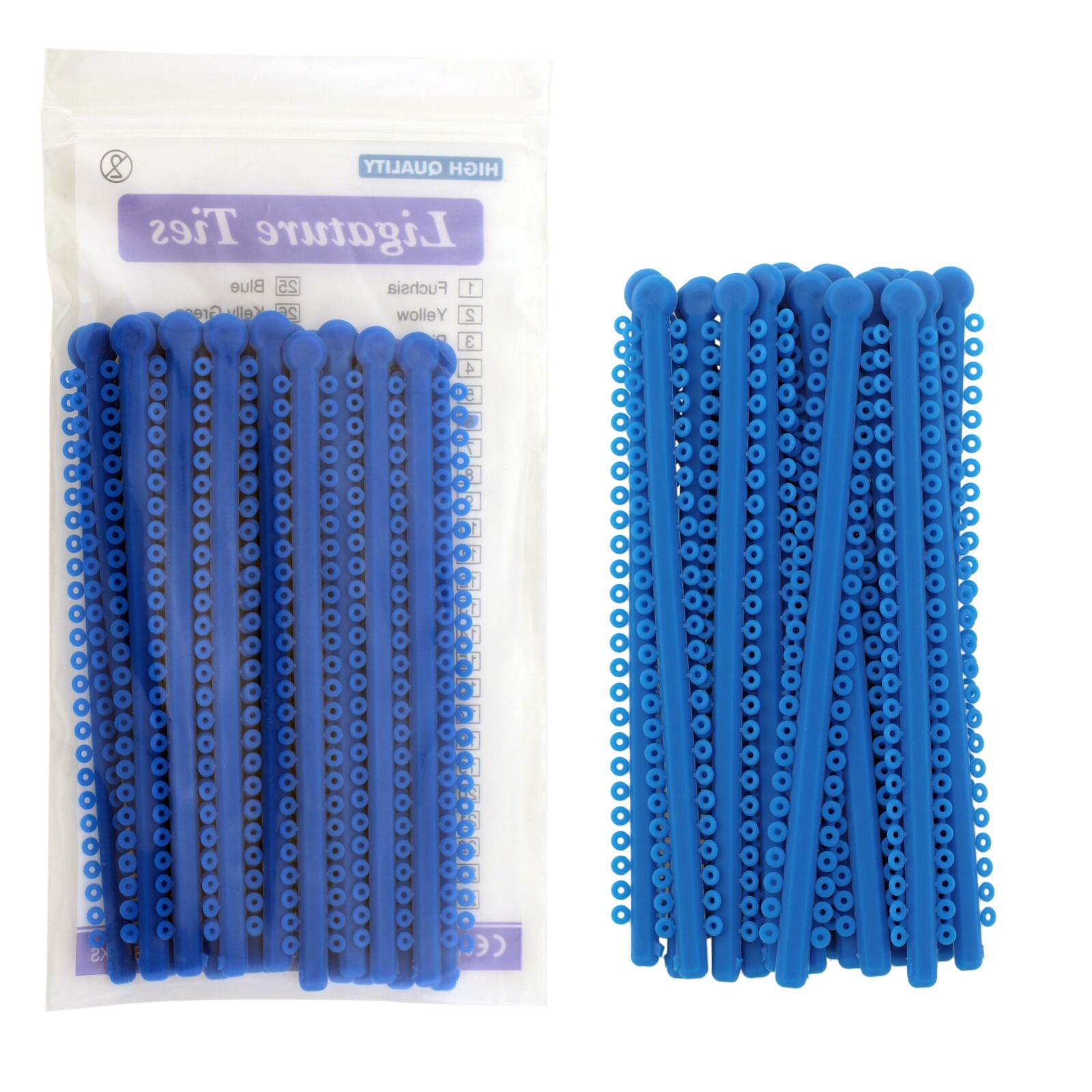 1000 Orthodontic Ligature Ties Elastic Rubber Band Ligadura Ortodoncia Bracket