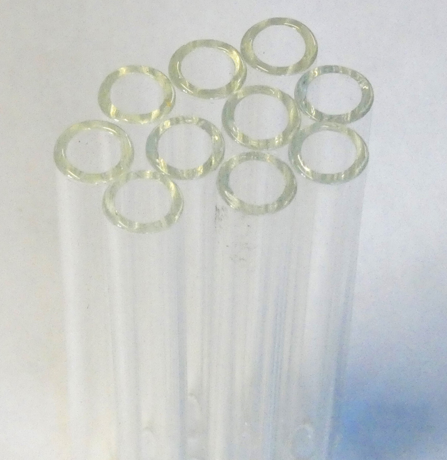 10x Pack of 10 Glass Tubing 12″ Long Borosilicate Glass OD 10mm ID 8mm Blowing