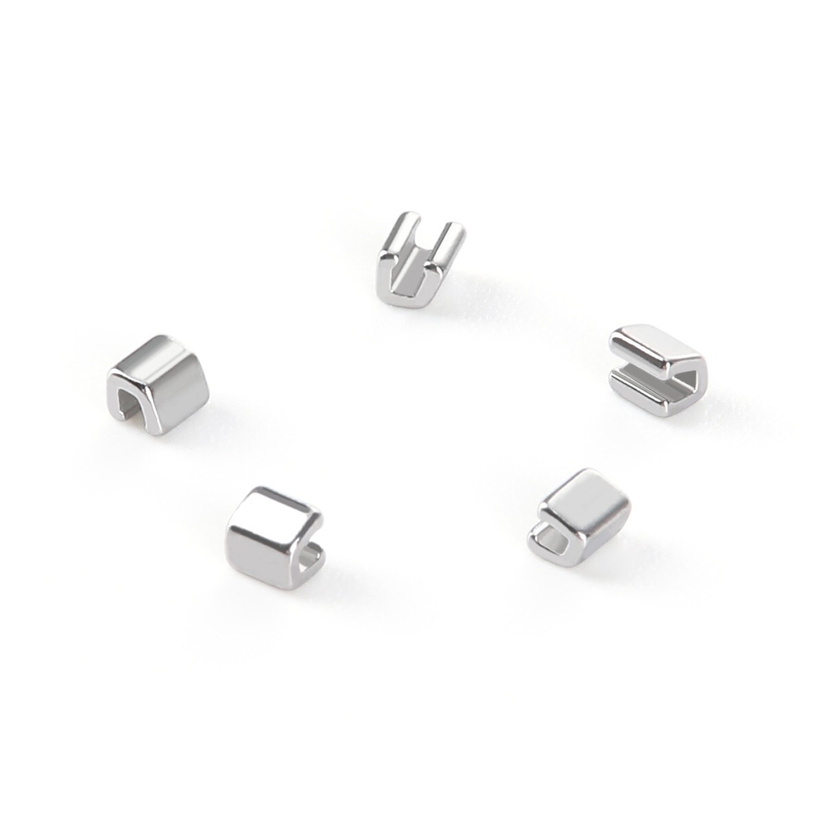 100pcs AZDENT Dental Orthodontic Stainless Steel Brackets Crimpable Hook Stops