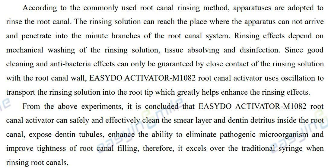 Easyinsmile Cordless Endo Activator Root Canal Sonic Irrigation 60 Activator Tip