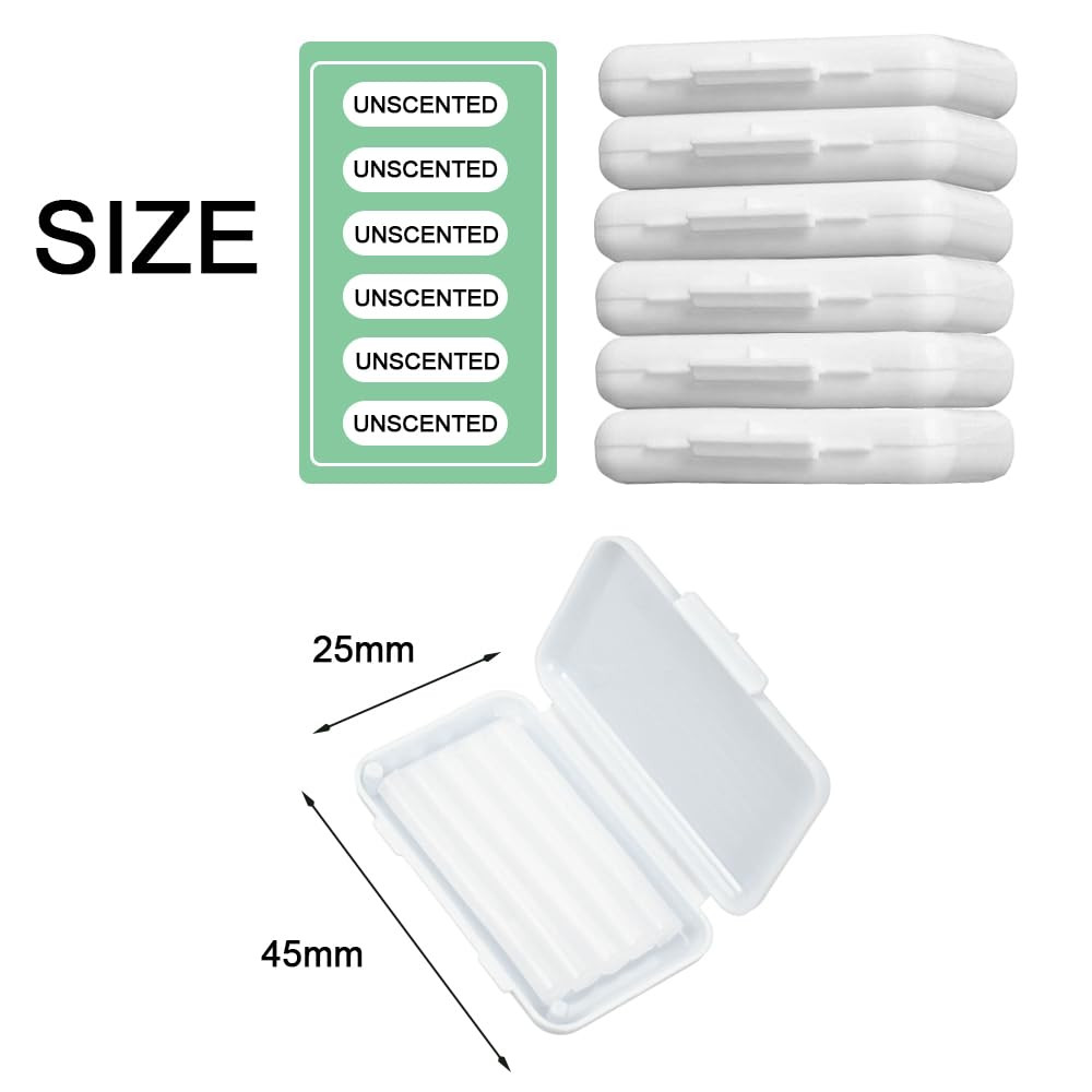 Braces Orthodontic Wax Dental Ortho Wax for Teeth Braces Invisalign, Unscented,