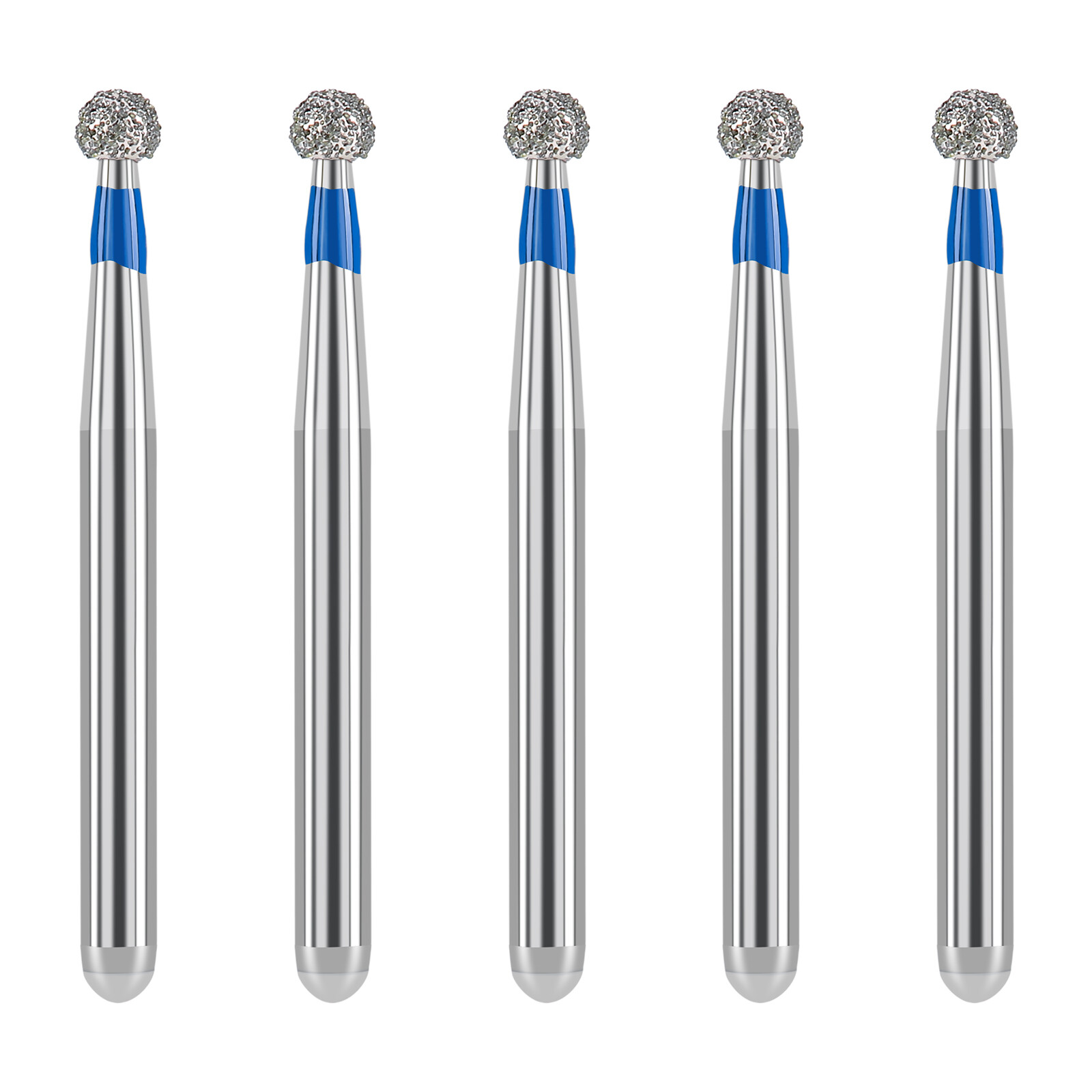 5pcs/pk Dental Diamond Burs for High Speed Handpiece MediumGrit/Super Coarse FG
