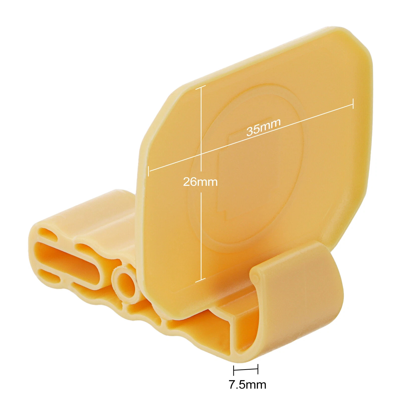 10pc Autoclavable Digital Posterior Sensor Holder Yellow Dental X-ray Positionin