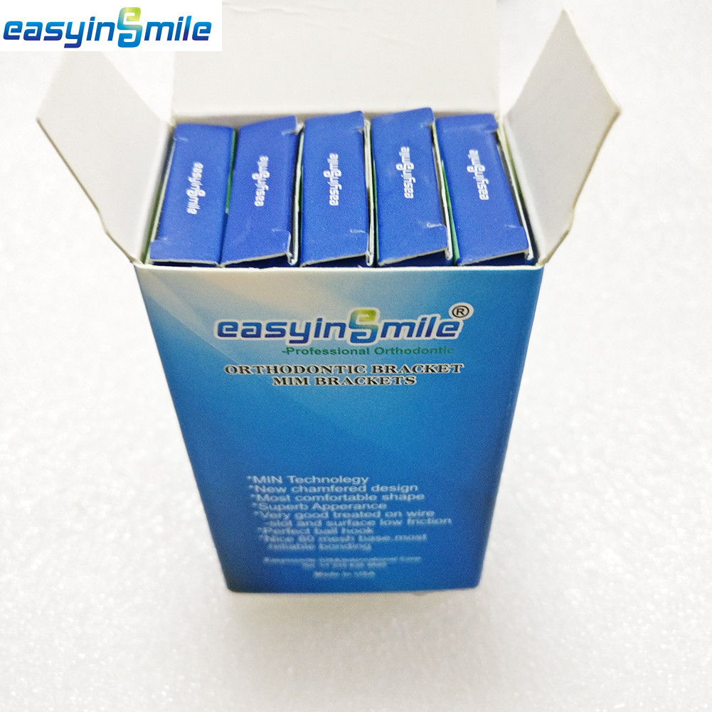 5 PK Dental Orthodontic Metal Braces Bracket Mini Roth/MBT 022 With Hooks 3 4 5