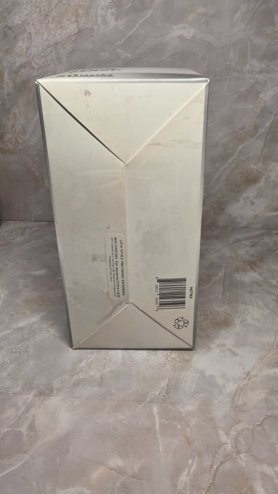 FLTR General Use Black Face Masks 50 Pack Sealed
