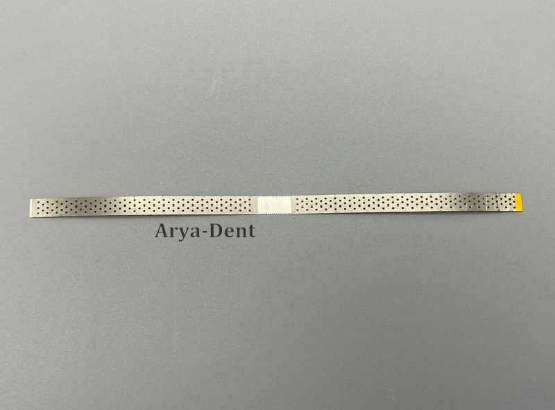Dental Metal Polishing Stick Polish Strips Single Side Diamond Sanding w holes
