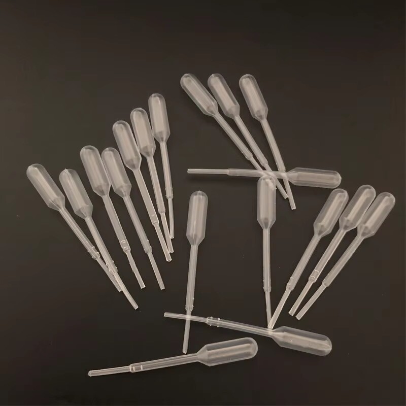 1000pcs/pack 0.2ml Pasteur Pipette Disposable Safe Plastic Eye Dropper
