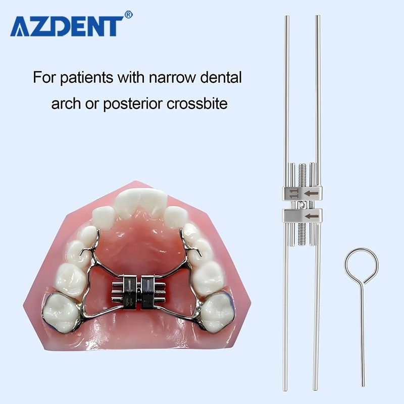 Dental Orthodontic Rapid Maxillary Expansion Screw Palatal Split Hyrax Expander