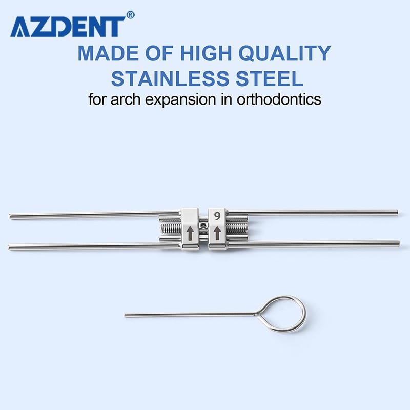 Dental Orthodontic Rapid Maxillary Expansion Screw Palatal Split Hyrax Expander