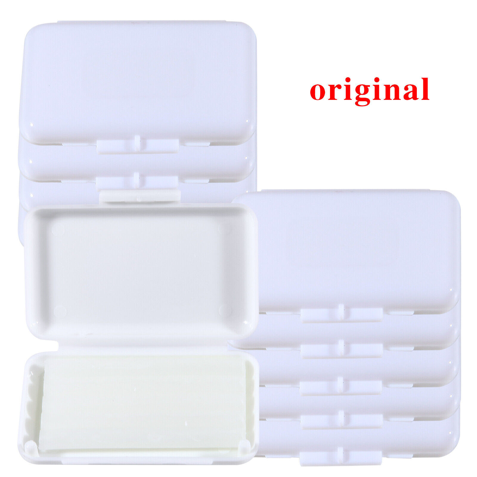 50 Packs Orthodontic WAX BRACES Irritation WHITE/UNSCENTED Dental Relief Strips