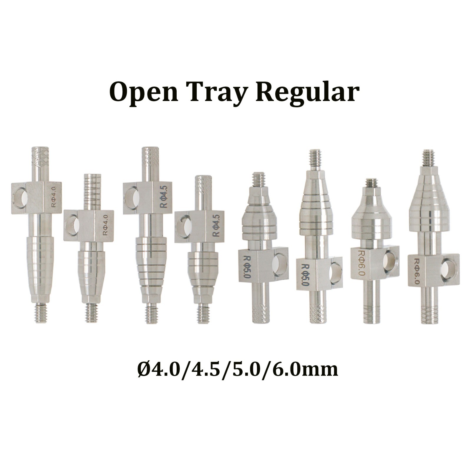 US Mini/Regular Open Tray Transfer Impression Coping for Hiossen Osstem
