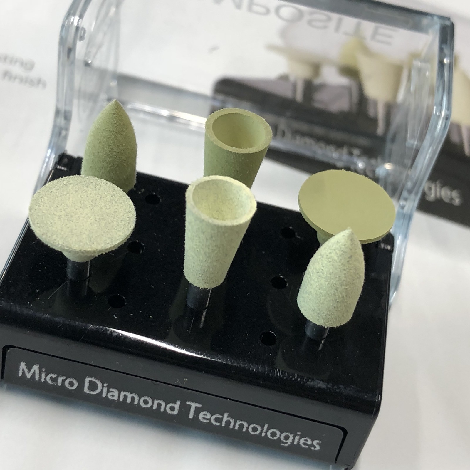 MDT Dental PLC Composite Polishing System Including Autoclavable Bur Block