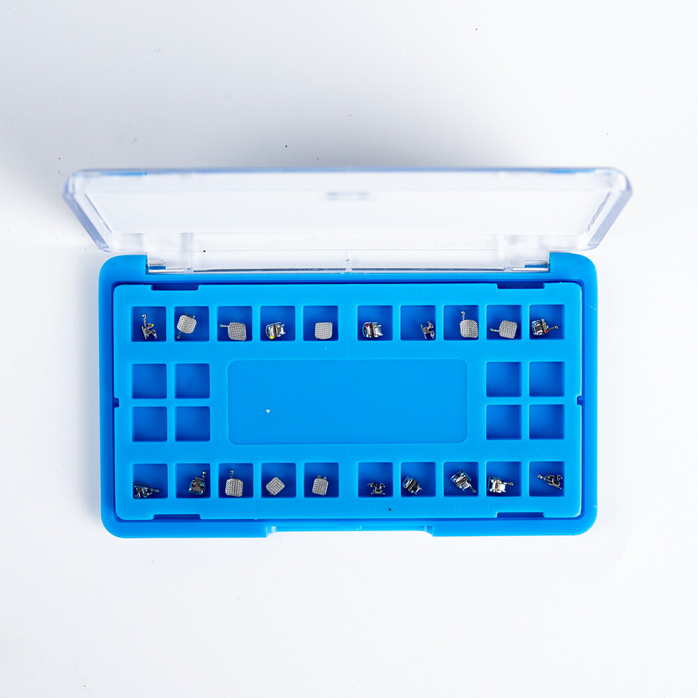 Dental Self-ligating Orthodontic Brackets Metal Passive Roth/MBT 022 3/345 Hooks