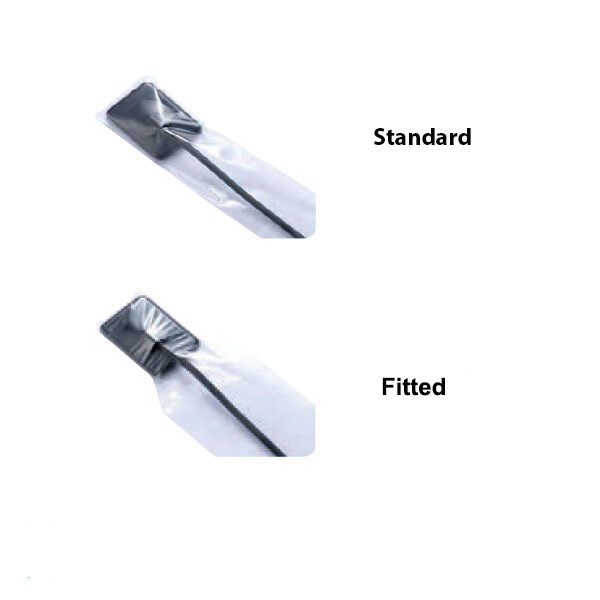 500 pcs x-ray sensor sleeves Size #2 1 5/8″ x 8″ Trophy Gendex Diagnodent & more