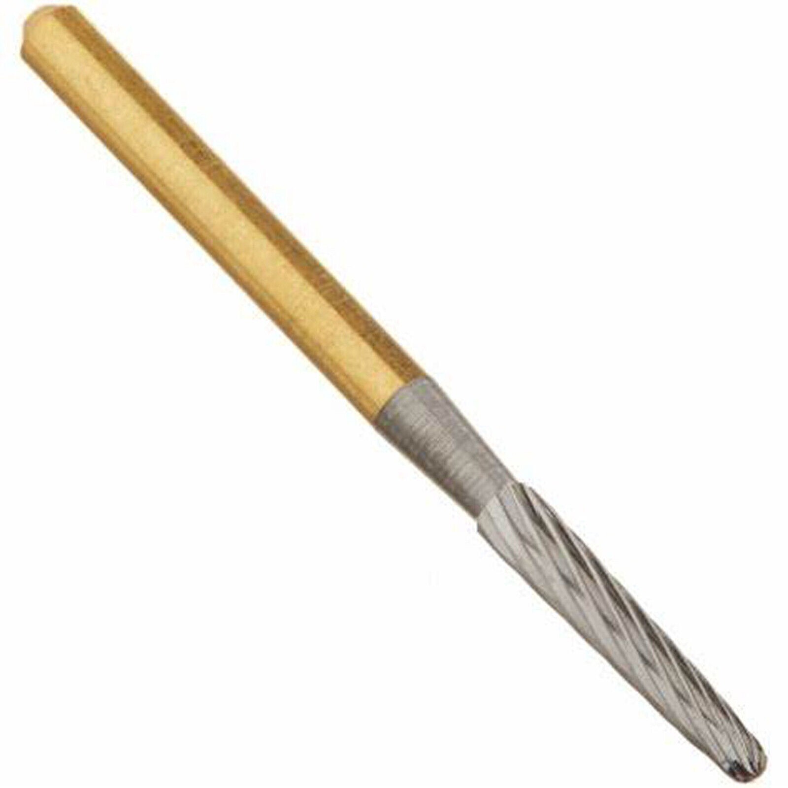 Dental Tungsten Carbide Steel Bur Trimming Finishing Extra Long Taper FG 7664