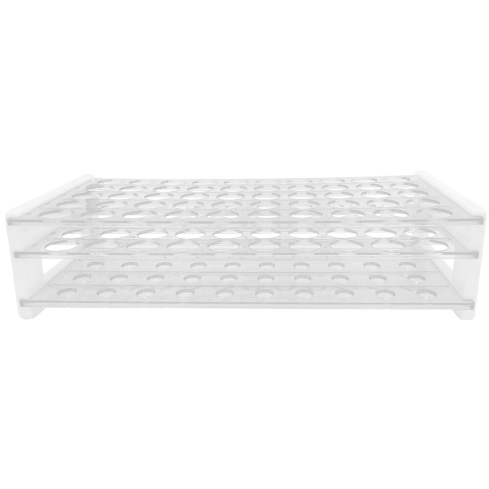 Test Tube Rack, Plastic, 15/18mm, 50 Holes, Karter Scientific 208U6 (Pack 20)