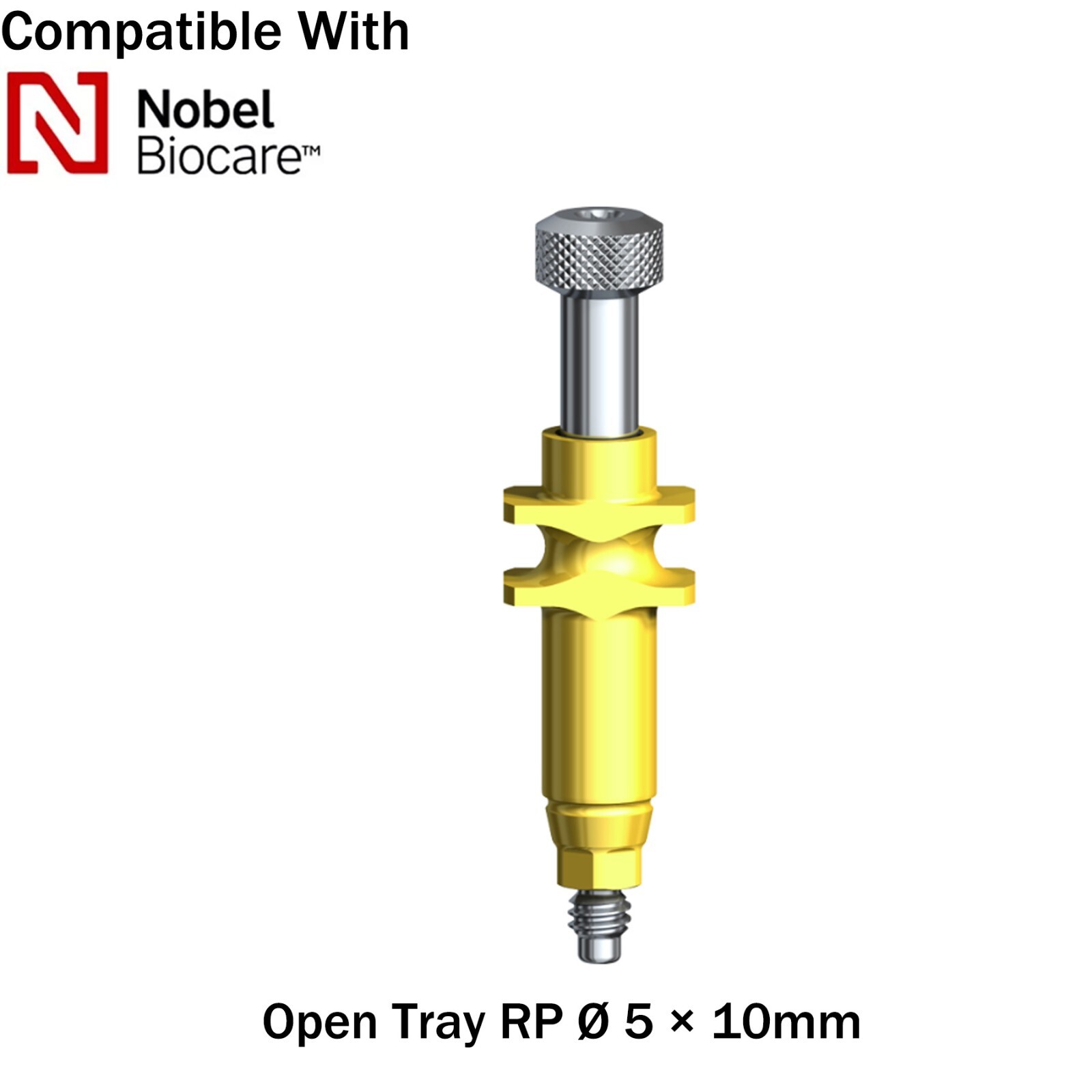 Dental Nobel Impression Coping Open Tray Conical Connection NP/RP Ø3.6/5.0mm