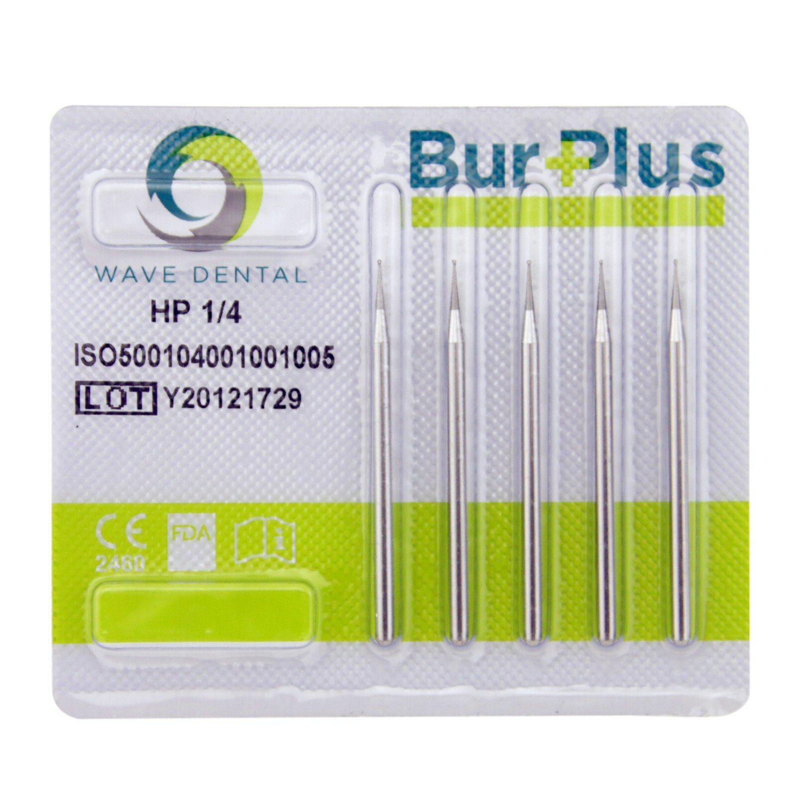 Wave Dental Straight Handpiece Carbide Bur Round HP1/4 1/2 1 2 3 4 5 6 7 8 10