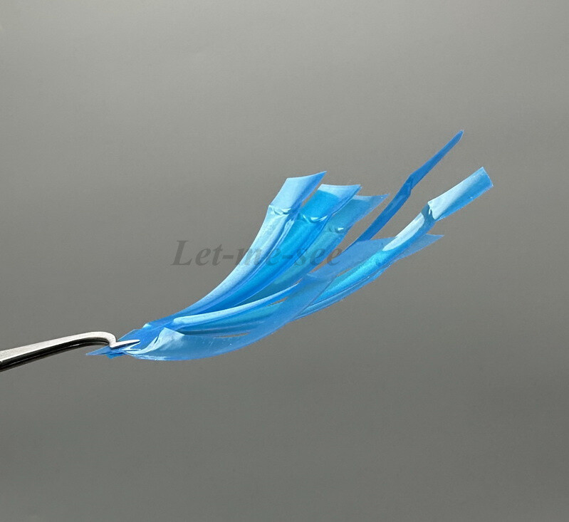 Dental Transparent Anterior Polyester Strip Blue Thickness 0.05mm Dental Materia