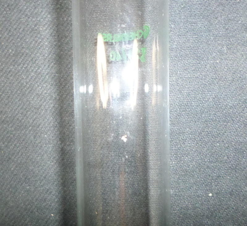 Chemglass 31mm ID Flange 24/40 Vacuum Filtration Adapter #3 Pluro Stopper, Chip
