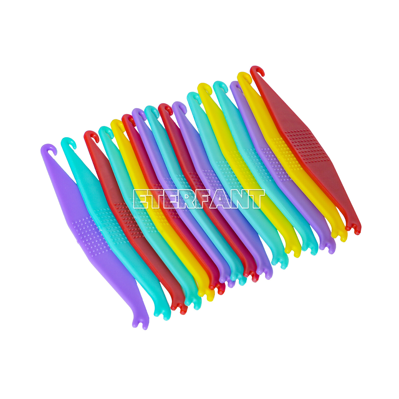 50PCs ETERFANT Dental Orthodontic Elastic Placer Hooks For Braces Rubber Bands