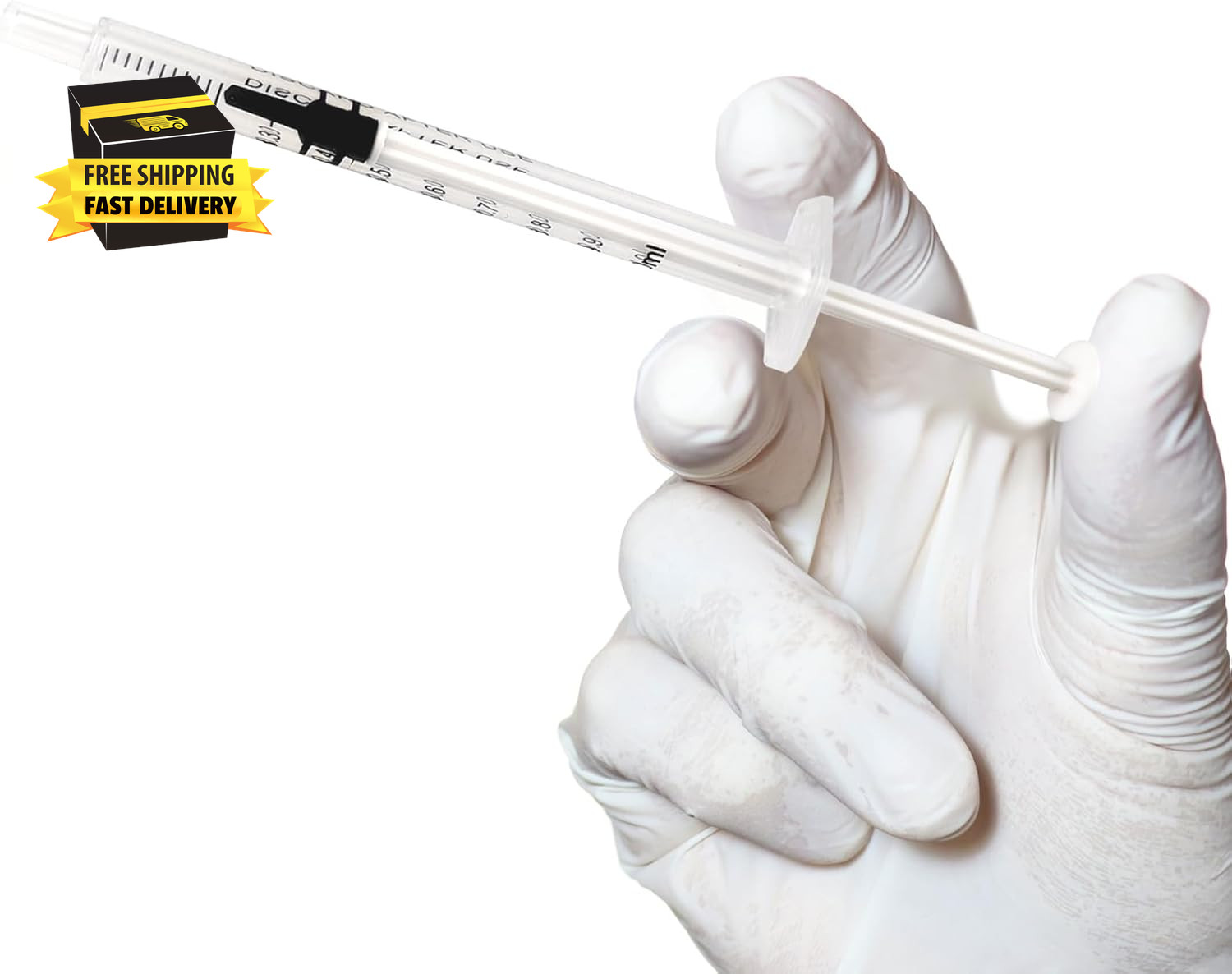 5 Pcs Syringes without Needle, 1Ml Plastic Syringe Syringe for Liquid, for Scien