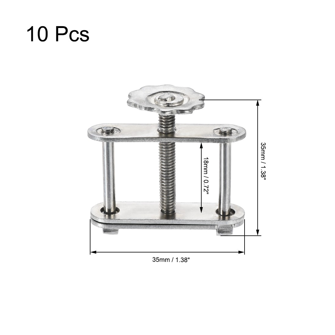 10 Pcs Flow Control Tubing Clamps