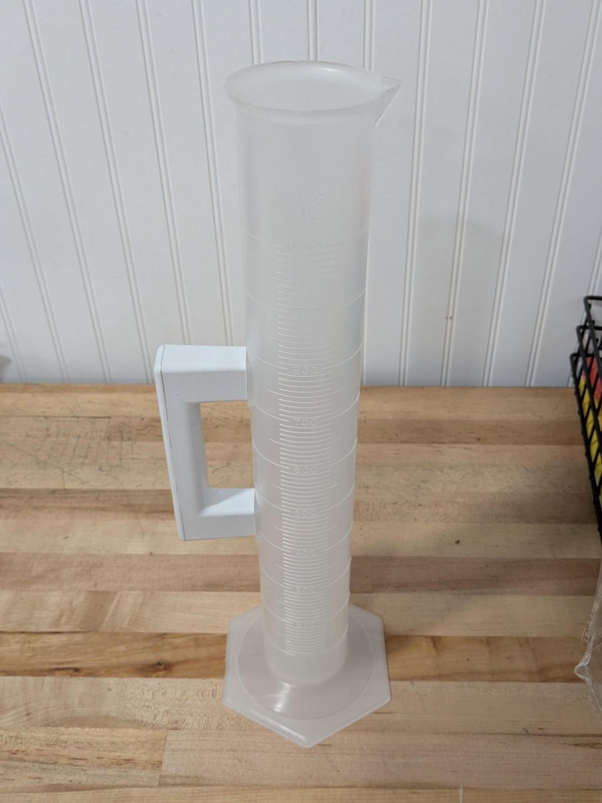 Scienceware Graduated Cylinder 1000mL Polypropylene Plastic F28461-1000