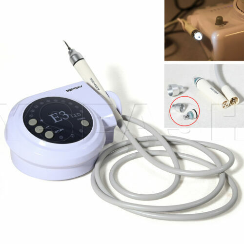 Dental Ultrasonic Scaler + LED Handpiece + 5*Tips Fit SKYSEA EMS Cavitron