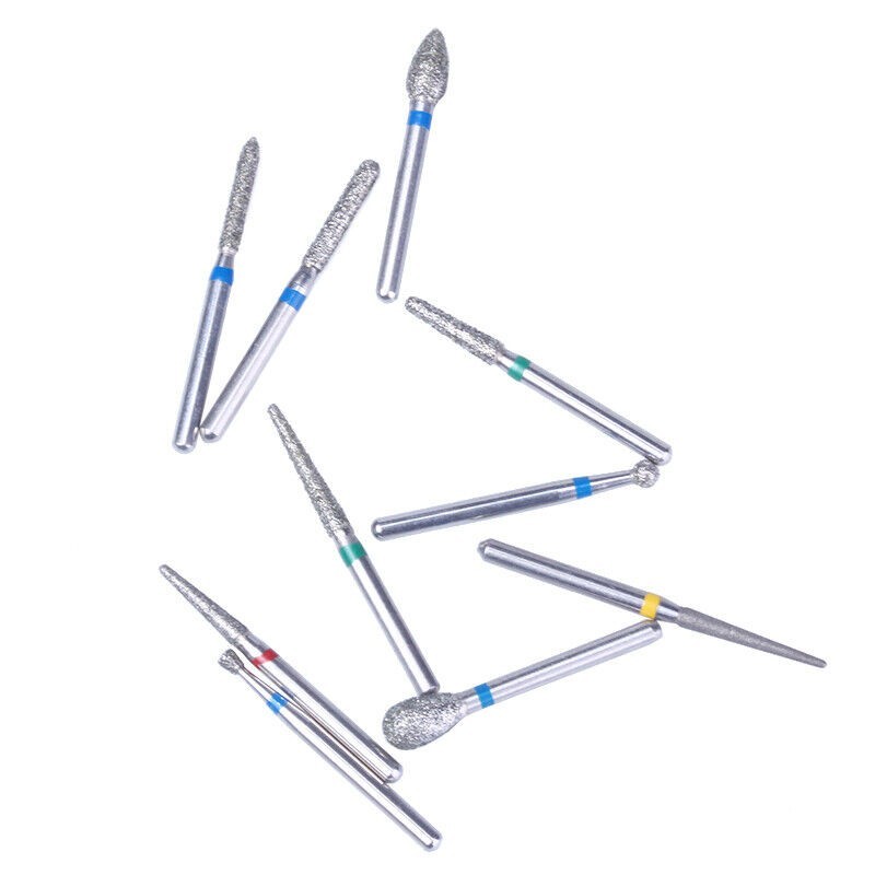 Dental Diamond Burs FG Kit for Crown/Bridge Preparation Anterior FG101 102 108