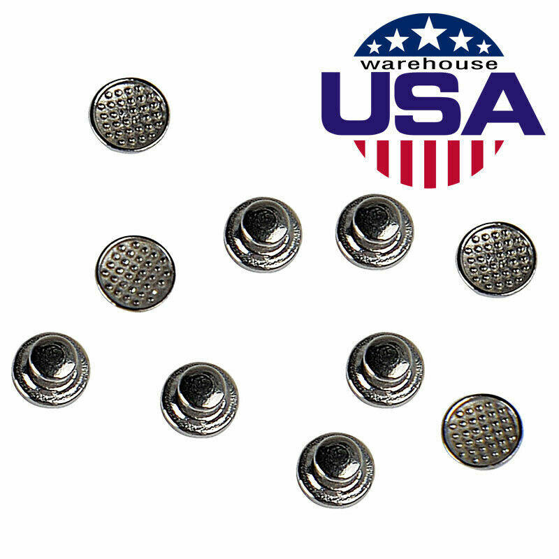 AZDENT Dental Orthodontic Lingual Buttons Monoblock Bondable Round Base 10pc/bag