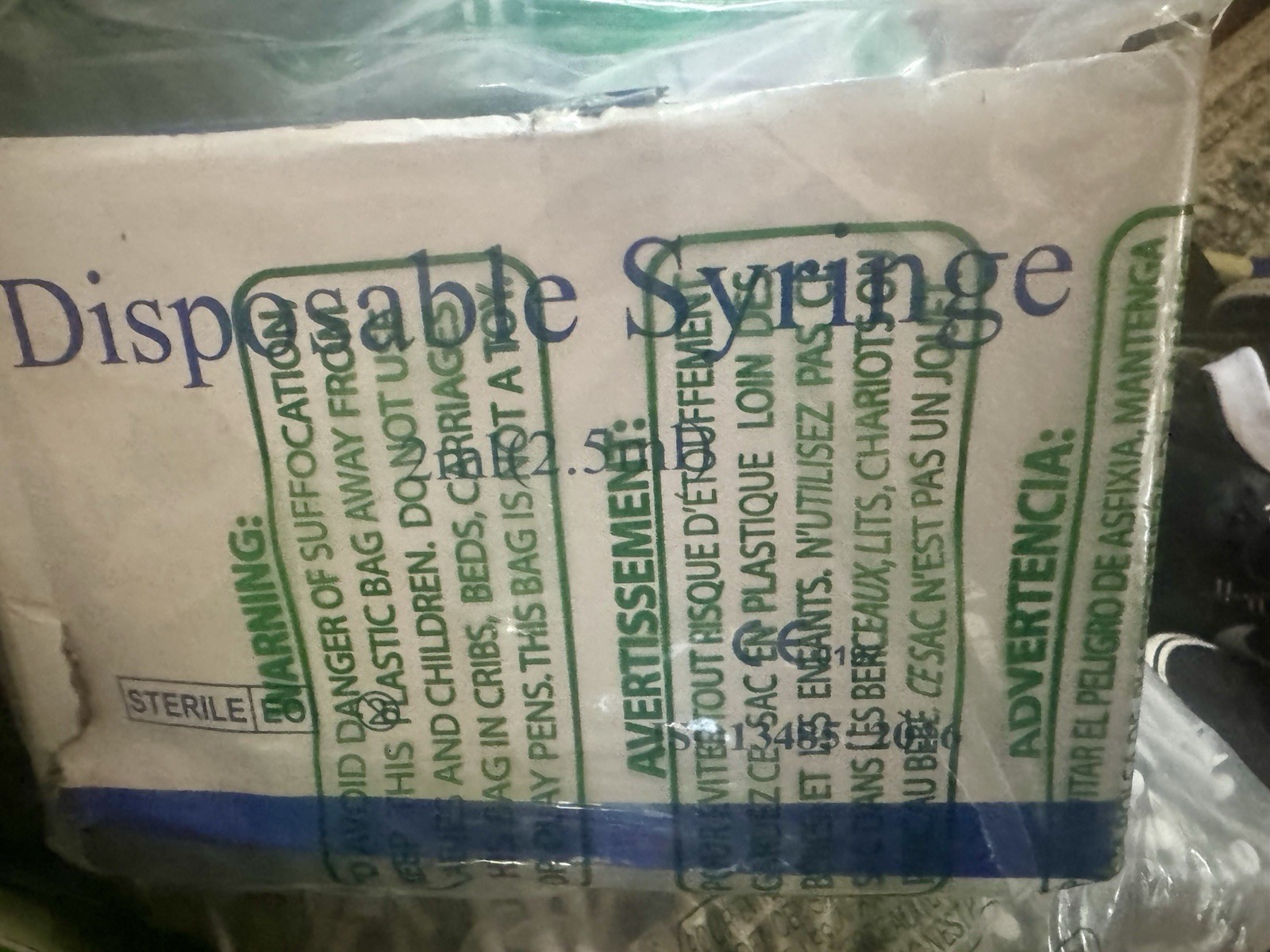 Disposable Syringes 100-2 Pack