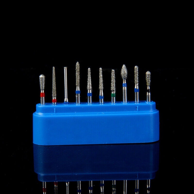 Dental Diamond Burs FG Kit for Crown/Bridge Preparation Anterior FG101 102 108