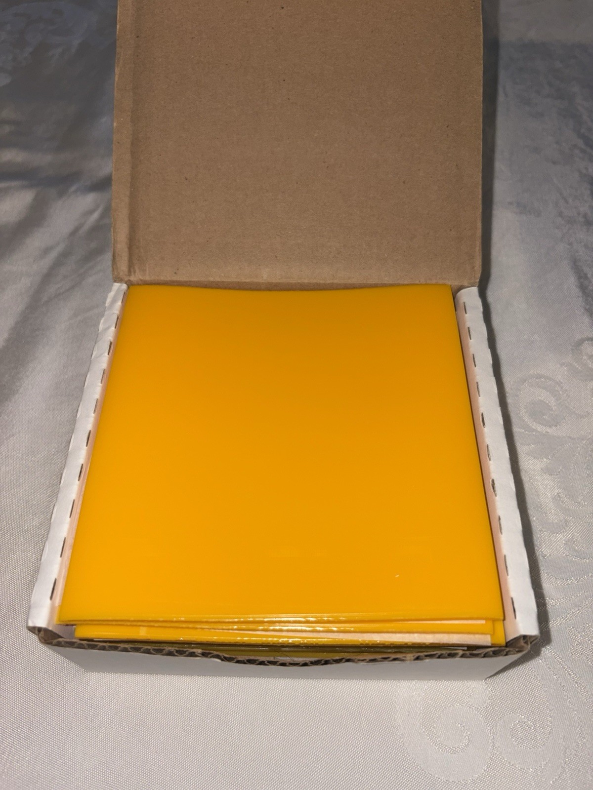 Benco Dental Mouthguard Material, Yellow 5″ x 5″ .150 thick Box of 12 Open Box