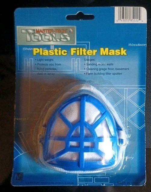 20 Masks Honeywell N95 DC300N95B & 1 Plastic Filters Face Mask NIOSH-2 Goggles