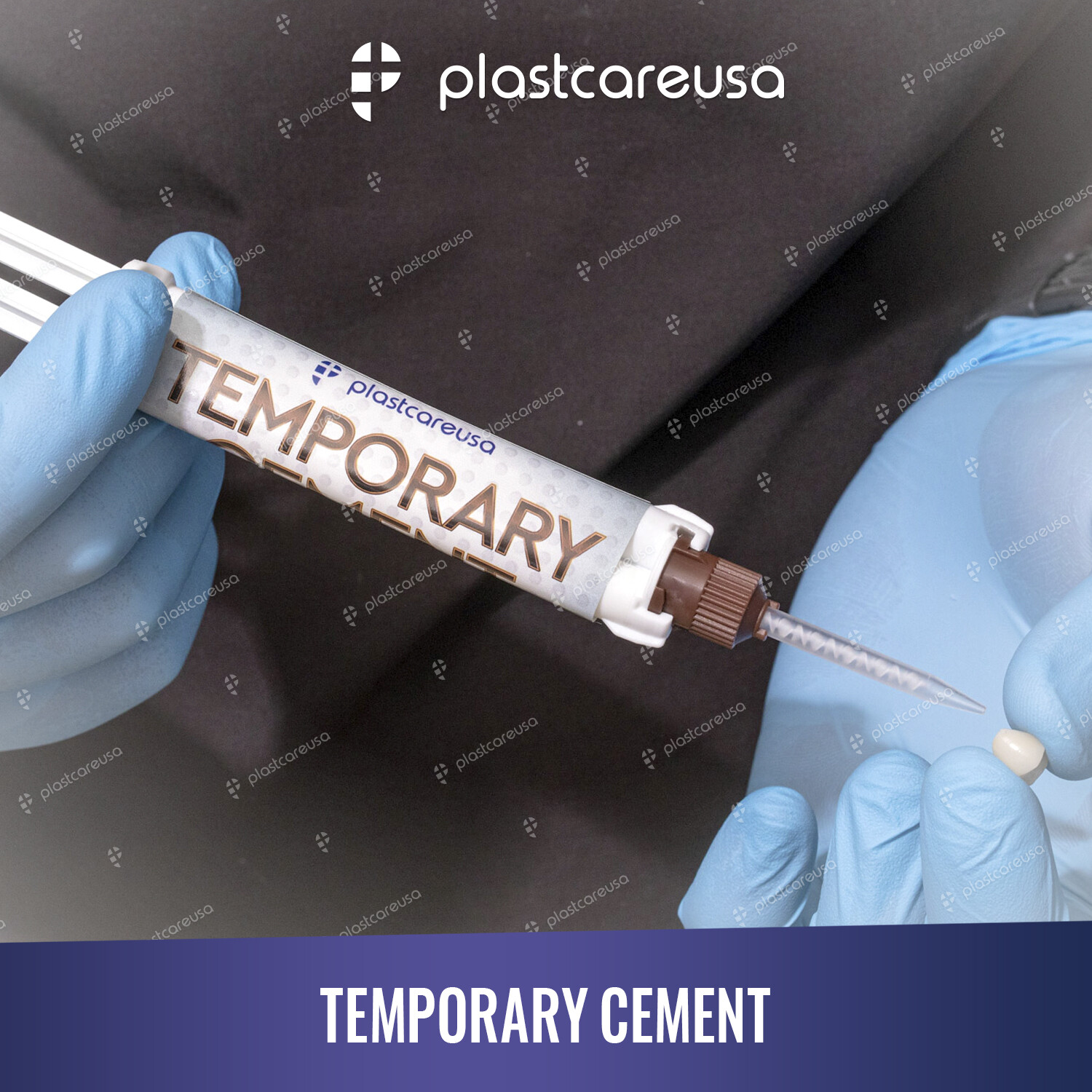 Dental Temporary Cement (Eugenol-free) Crown Bridge Material (Pack of 2)