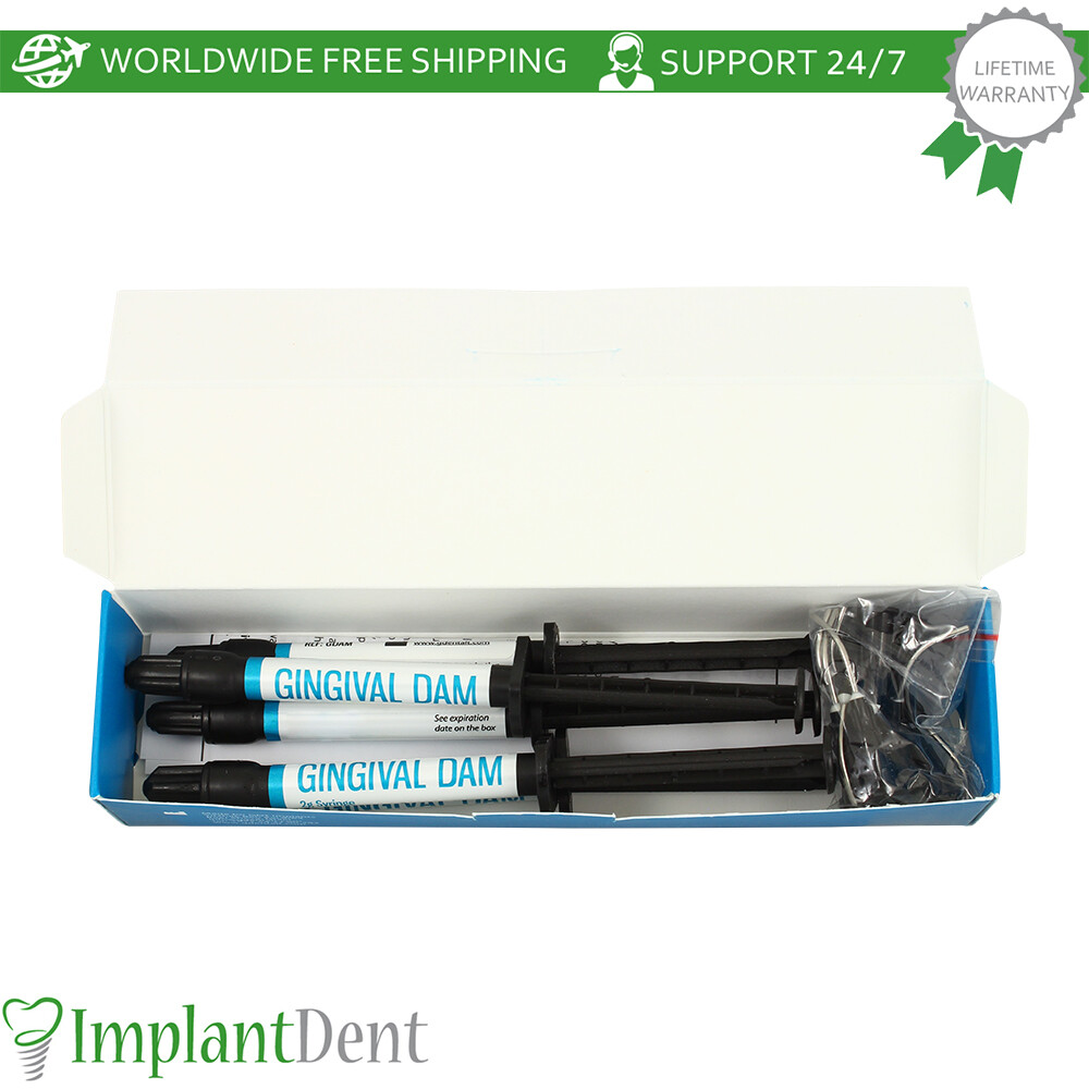 Dental Gingival Dam Resin Barrier Light Cure Teeth Whitening Gel Gums Protect