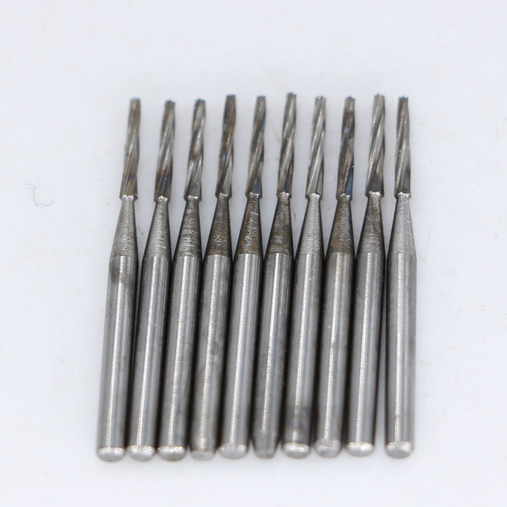10x Dental Carbide Burs FG168/169/170/171/172/169L/170L/171L for FG Handpiece