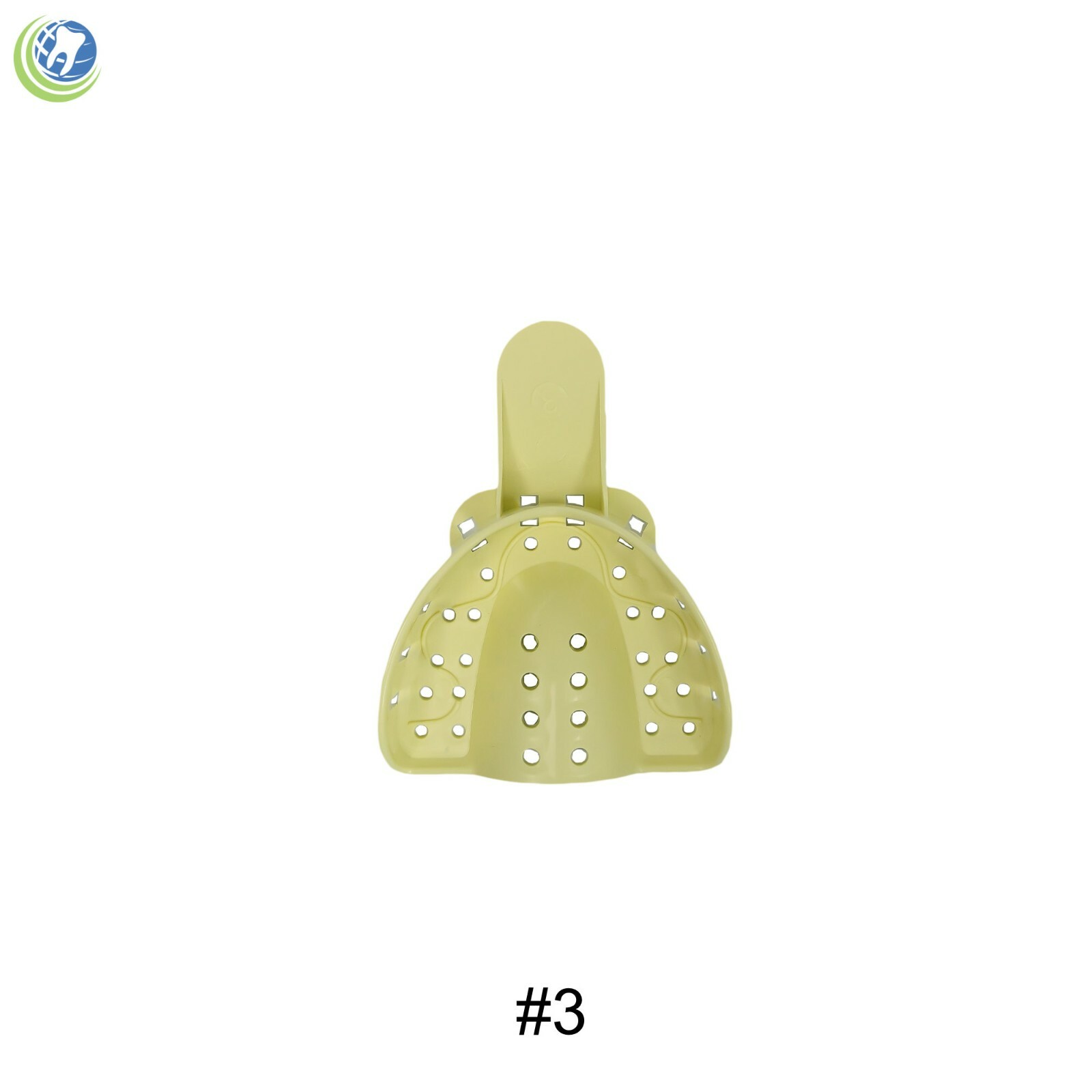 100 DISPOSABLE PLASTIC AUTOCLAVABLE IMPRESSION TRAYS DENTAL EMPORIUM CHOOSE SIZE