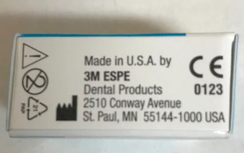 5 X 3M ESPE UNITEK STAINLESS STEEL PRIMARY ANTERIOR CROWNS ANY SIZE AND QUANTITY