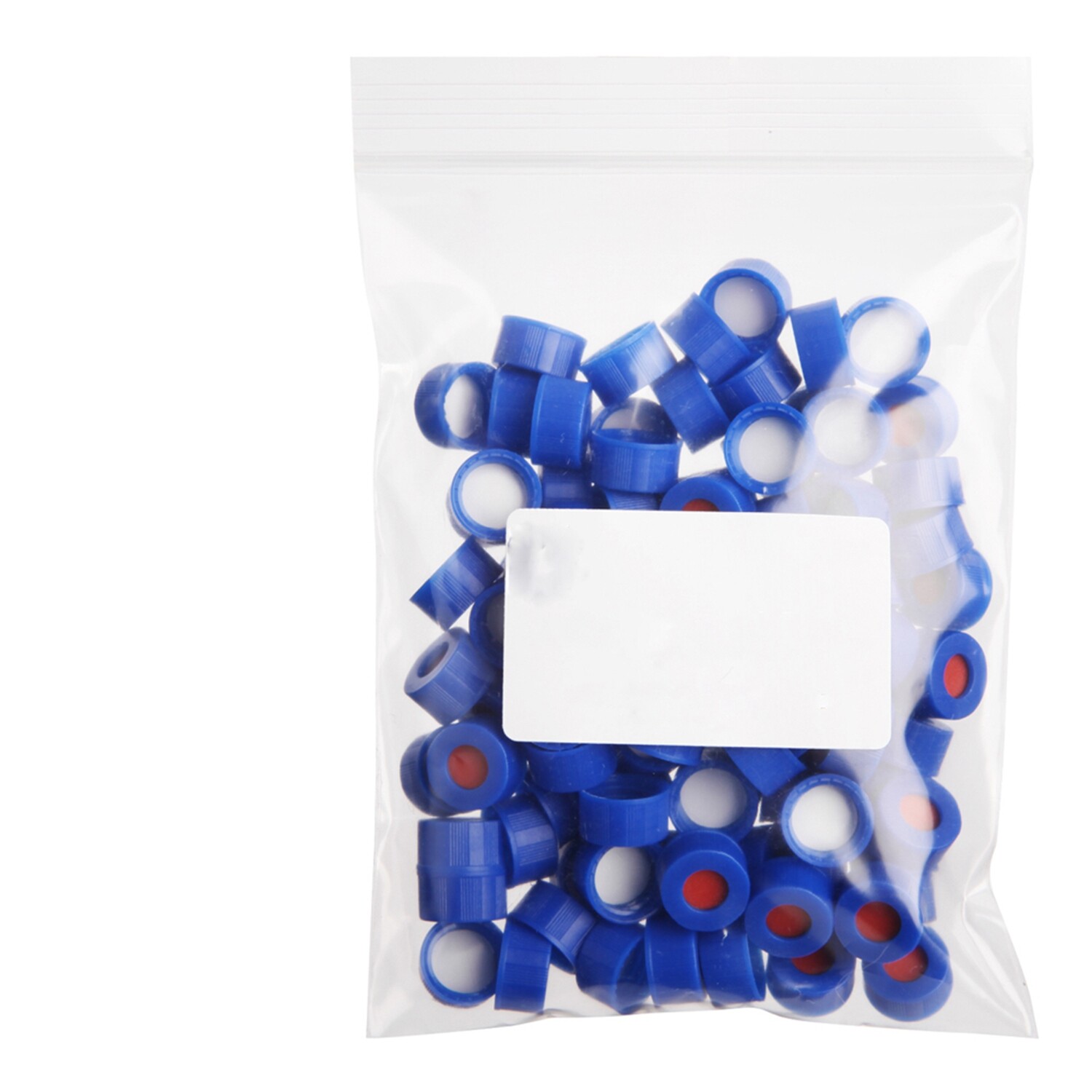 6000xAutosample Vial Cap,9-425 HPLC 2ml Vial Screw Thread Blue caps,9mm